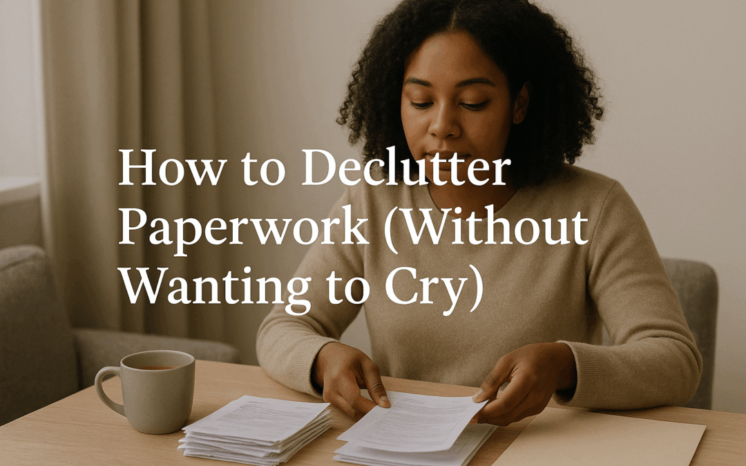 How to Declutter Paperwork (Without Wanting to Cry)