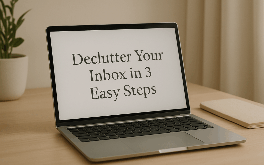 Declutter Your Inbox in 3 Easy Steps